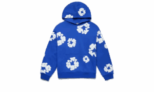 Hoodie The Cotton Wreath Blue