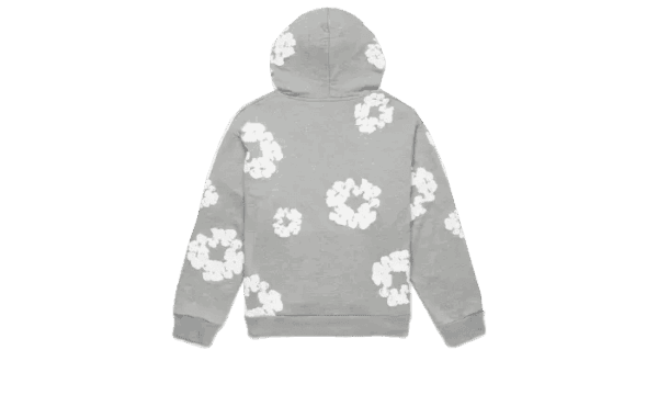 Hoodie The Cotton Wreath Grey - Image 2