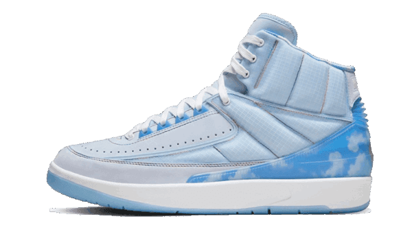 Air Jordan 2 Retro J Balvin Celestine Blau