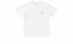 KAWS x Warhol T-Shirt UT Grafik Blau
