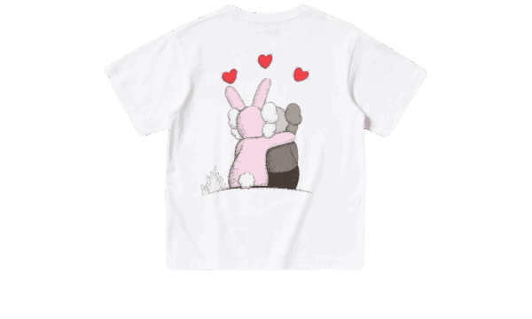 KAWS x Warhol T-Shirt UT Graphic Pink - Image 2