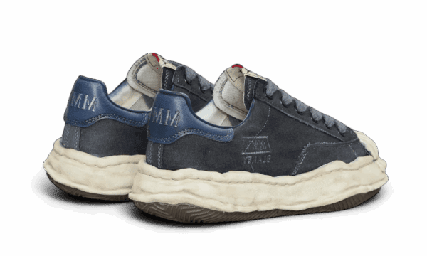 Blakey OG Sole Over-Dyed Canvas Low Navy - Image 3