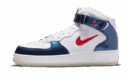 Air Force 1 Mid University Red Midnight Navy