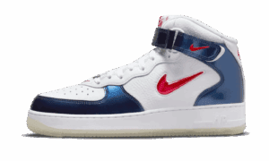Air Force 1 Mid University Red Midnight Navy