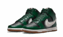 Dunk High Chenille Swoosh Negro Verde