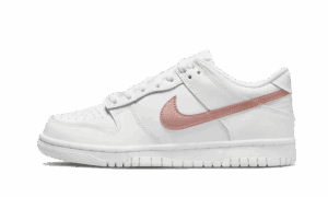 Dunk Low Weiß Rosa