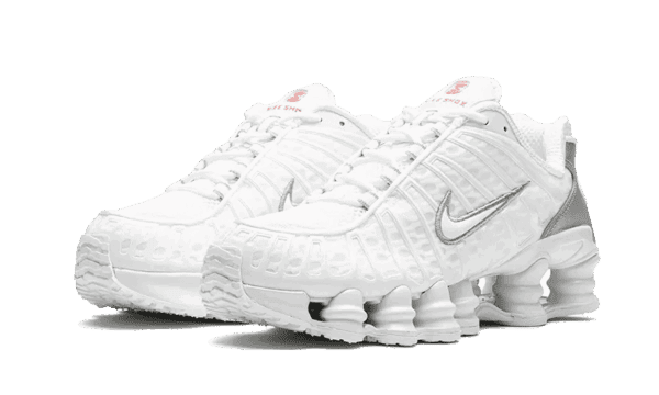 Shox TL White Metallic Silver Max Orange – Image 2