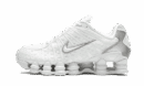 Shox TL Blanc Argent Métallique Max Orange
