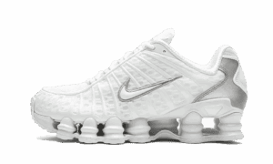 Shox TL Blanc Argent Métallique Max Orange