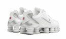 Shox TL Blanc Argent Métallique Max Orange