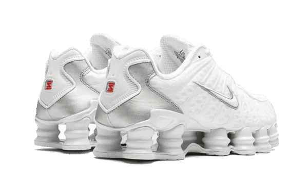 Shox TL White Metallic Silver Max Orange – Image 3