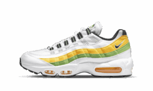 Air Max 95 Essential Bianco Verde Mela Tour Giallo