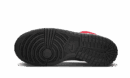 Dunk High Nero Rosso
