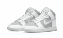 Dunk High Retro Gris Blanc