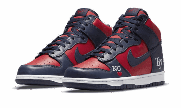 SB Dunk High Supreme By Any Means Navy - immagine 2