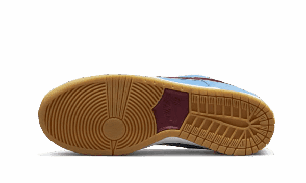 SB Dunk Low Valour Blue Team Maroon – Image 3