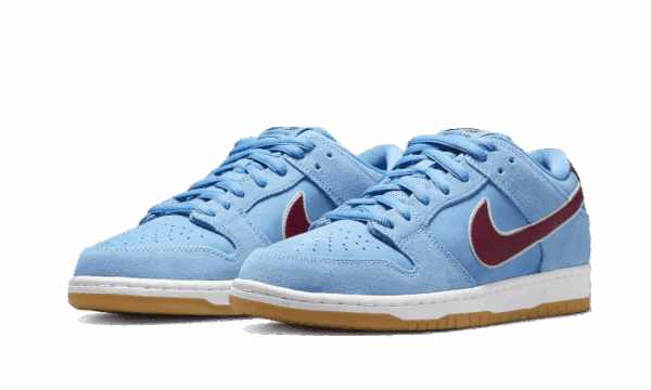 SB Dunk Low Valour Blue Team Maroon – Image 2