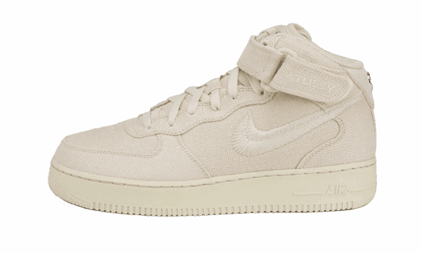 Air Force 1 Mid Stussy Fossil