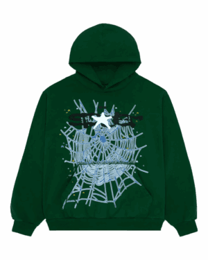 Web Hoodie Hunter Grün
