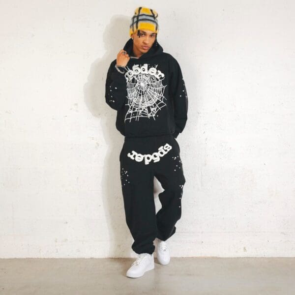 OG Web Black Hoodie – Image 2
