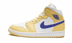 Air Jordan 1 Lavaggio limone medio Lapis