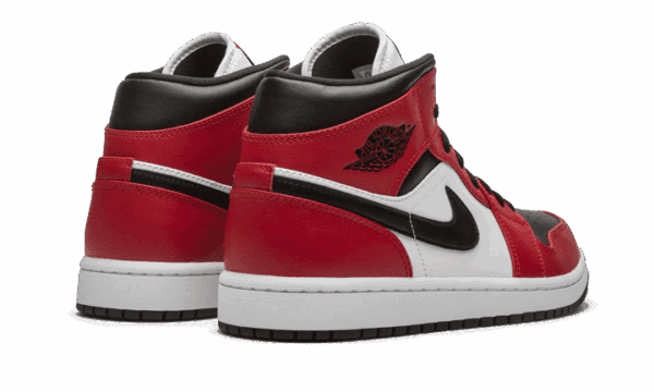 Air Jordan 1 Mid Chicago Black Toe – Image 3