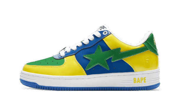 Bape Sta Low Blue Yellow