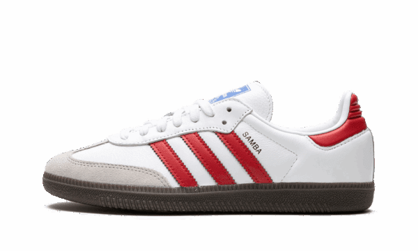 Samba OG Blanco Rojo