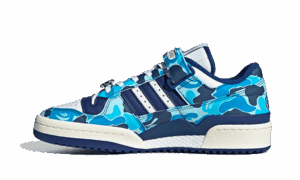 Forum 84 Low Bape 30° Anniversario Blu Camo