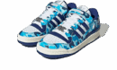 Forum 84 Low Bape 30th Anniversary Blue Camo