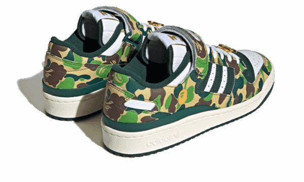 Forum 84 Low Bape 30th Anniversary Green Camo - Image 3