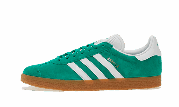 Gazelle Court Verde Calzado Blanco