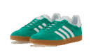 Gazelle Court Verde Calzado Blanco