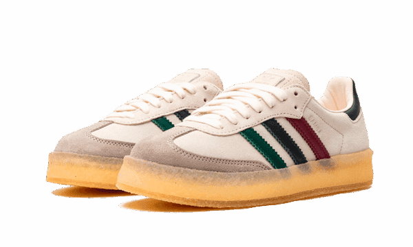 Samba 8th Street Clarks Kith Collegiate Green Crimson Navy - immagine 2
