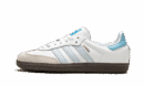 Samba OG Core Blanco Halo Azul
