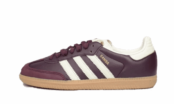 Samba OG Maroon Crewht Gold
