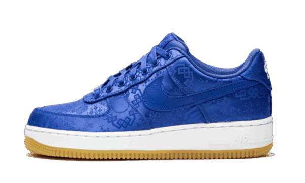 Air Force 1 Low Clot Blu Seta