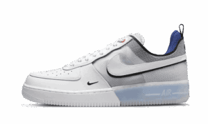 Air Force 1 Low React Split White Photo Blue