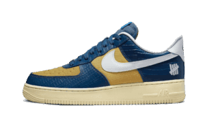 Air Force 1 Low SP Undefeated 5 On It Blue Yellow Croc