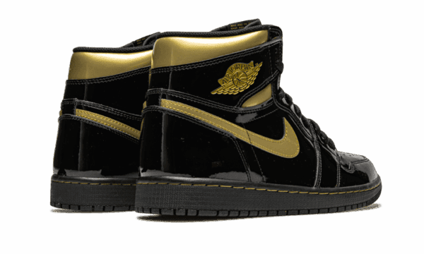 Air Jordan 1 High Black Metallic Gold - Imagen 3