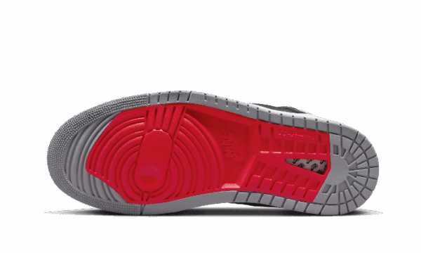 Air Jordan 1 High Zoom Air CMFT 2 Black Fire Red Cement - Image 3