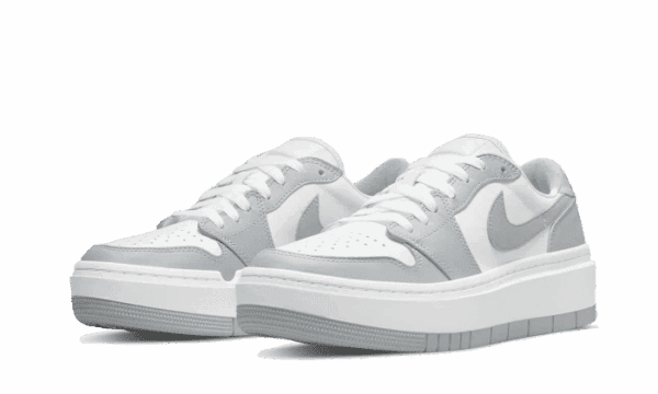 Air Jordan 1 Low Elevate White Grey - Image 2