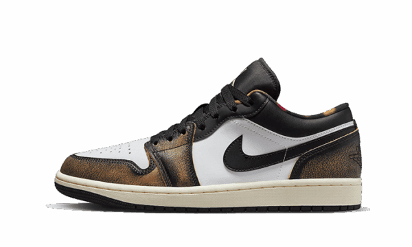 Air Jordan 1 Low SE Orange Wear-Away
