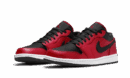 Air Jordan 1 Low Reverse Bred Pebbled Swoosh