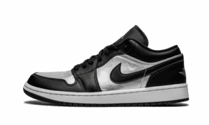 Air Jordan 1 Low SE Negro Plata Metalizado