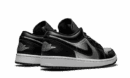 Air Jordan 1 Low SE Black Metallic Silver