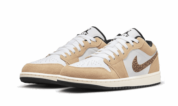 Air Jordan 1 Low SE Brown Elephant – Image 2