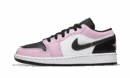 Air Jordan 1 Basso Bianco Luce Rosa Artico