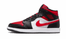 Air Jordan 1 Mid Alternate Bred Toe