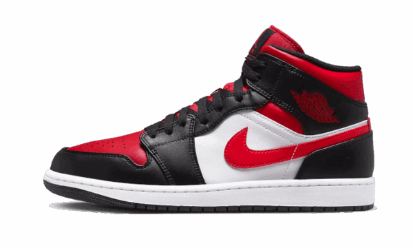 Air Jordan 1 Mid Alternate Bred Toe